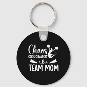 Porte-clés Coordonnatrice du chaos Maman de l'équipe de cheer