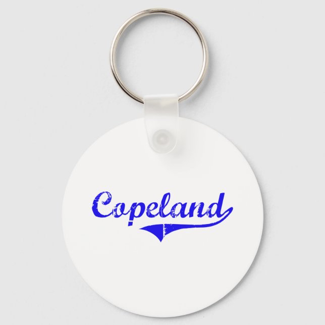 Porte-clés Copeland Nom de famille Style classique (Recto)