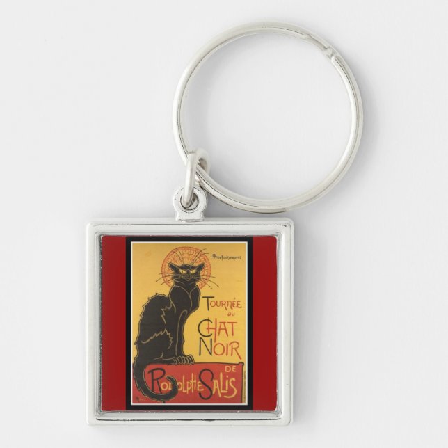 Porte-clés COPIE de LE CHAT NOIR (française pour "le chat (Devant)