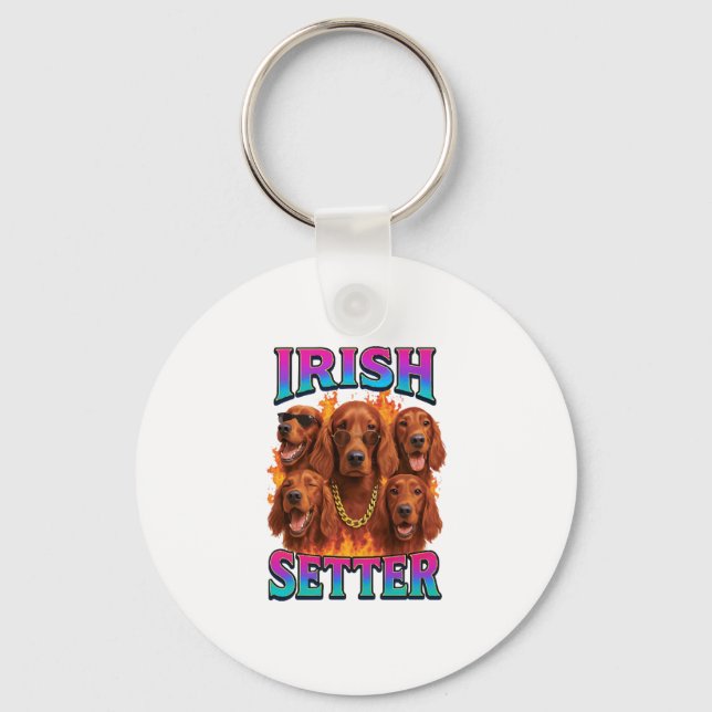 Porte-clés Copie de Setter Irlandais (Recto)