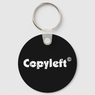 Porte-clés Copyleft open source