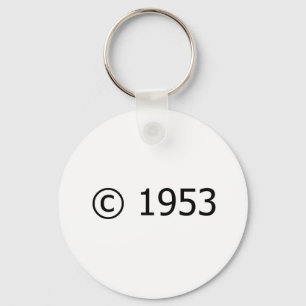 Porte-clés Copyright 1953