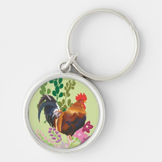 Porte-clés coq (Devant)