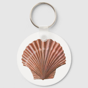 Porte-clés Coquille Saint-Jacques