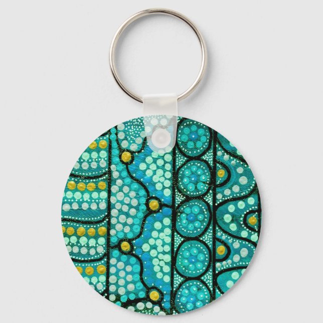 Porte-clés Coral Journey (Recto)