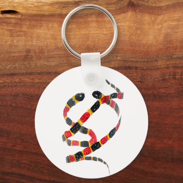 Porte-clés Coral Snake Art (Recto)