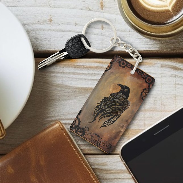 Porte-clés Corbeau (Créateur téléchargé)