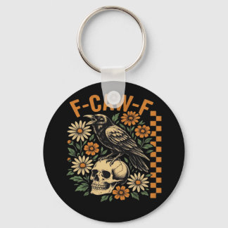 Porte-clés Corbeau F-Caw-F Cool Unique