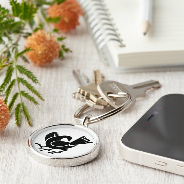 Porte-clés Corbeau Yata (Côté)