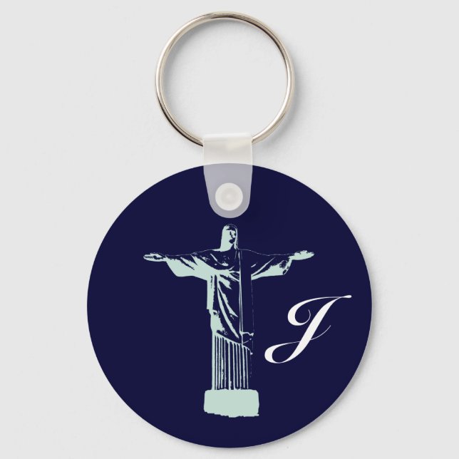 Porte-clés Corcovado - Christ, Rio-Brasil (Recto)
