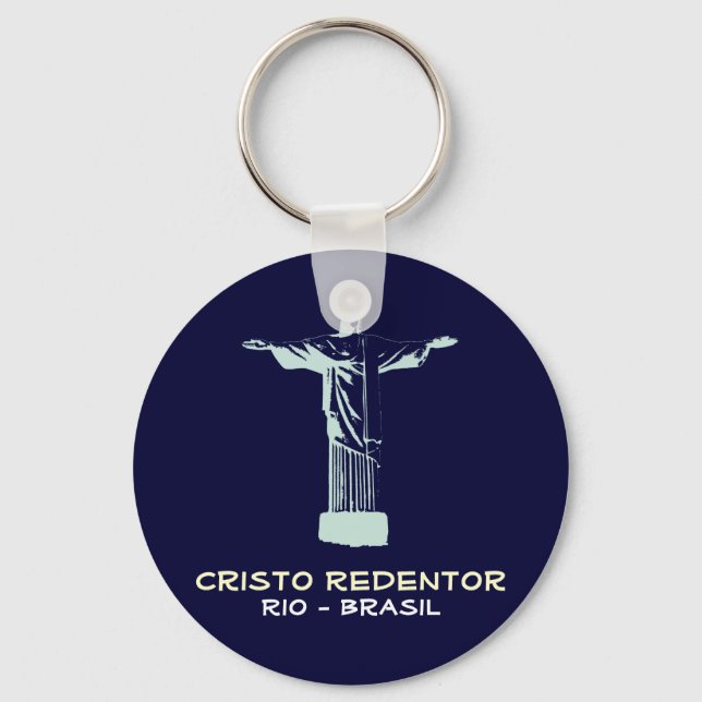 Porte-clés Corcovado, Rio-Brasil (Recto)