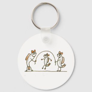 Porte-clés Corde de pompage de poisson