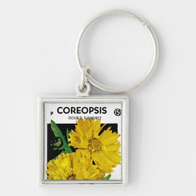 Porte-clés Coréopsis (Devant)