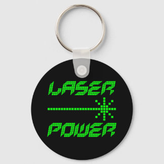 Porte-clés COREY TIGER Années 80 RÉTRO LASER PUISSANCE