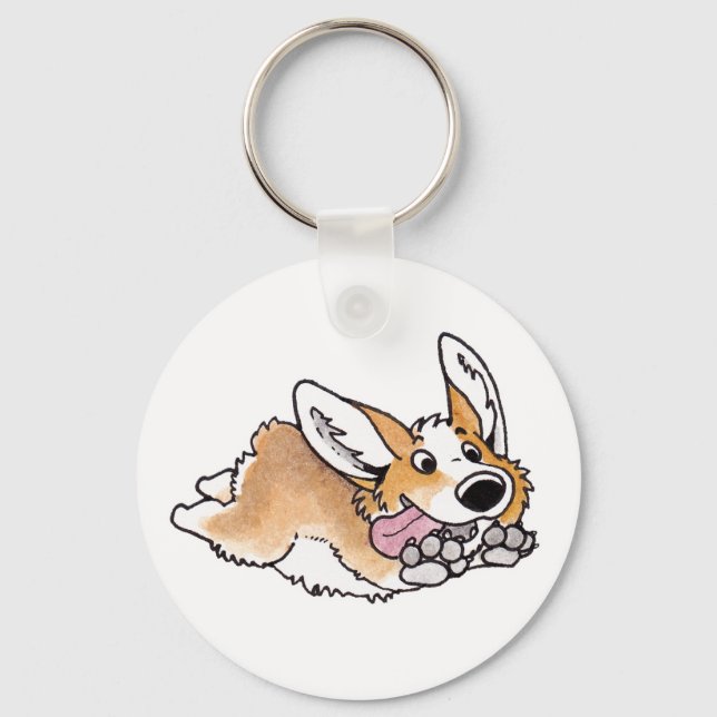 Porte-clés Corgi (Recto)