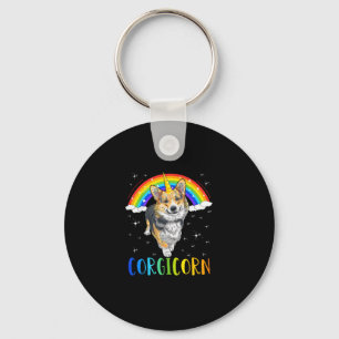 Porte-clés Corgicorn Corgi Licorne Filles Garçons Enfants Arc