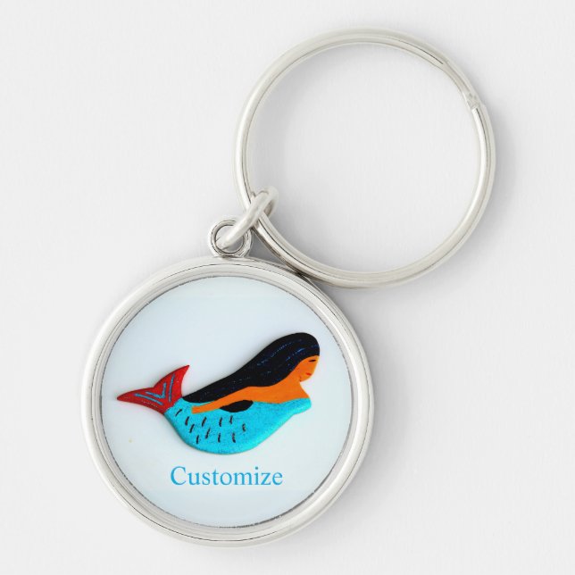 Porte-clés Cormaid bleu Thunder_Cove (Devant)