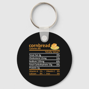 Porte-clés Cornbread Nutrition Alimentation Thanksgiving Cost