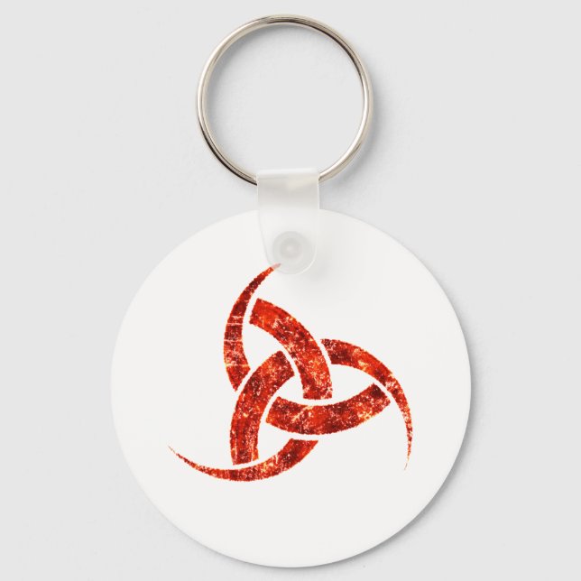 Porte-clés Corne triple d'Odin (Recto)