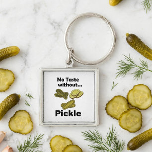Porte-clés Cornichons Sans Saveur Sans Cornichon