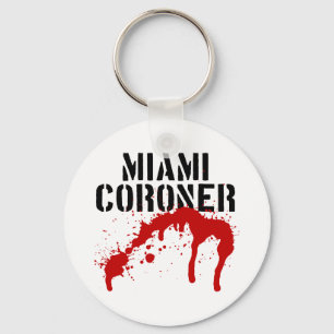 Porte-clés Coroner de palladium de métro de Miami