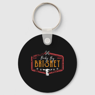 Porte-clés Corps Par Brisket Jardin Cuisine Barbecue Grill Pi