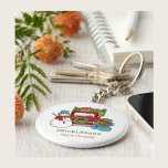 Porte-clés Correspondance de famille de Noël Snowman personna<br><div class="desc">Porte - clé de Noël de la famille Snowman personnalisée</div>