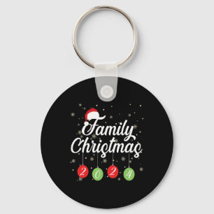 Porte-clés Correspondance Noël Père Noël et cadeaux Famille C