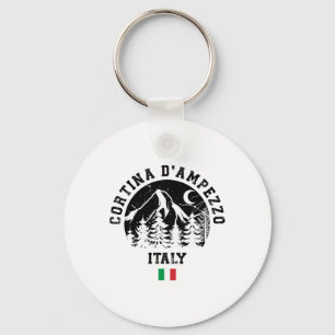 Porte-clés Cortina D'ampezzo Italie Alpes Station de ski alpi