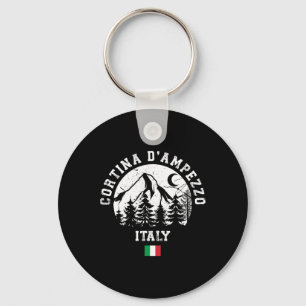 Porte-clés Cortina D'ampezzo Italie Alpes Station de ski alpi