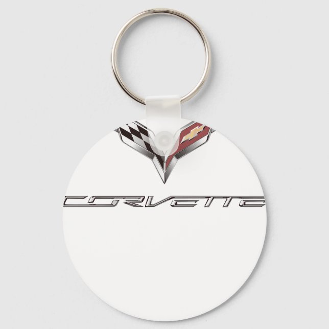Porte-clés corvette logo (Recto)
