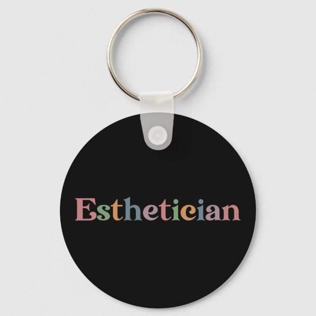 Porte-clés Cosmetologue esthétique agréé (Recto)