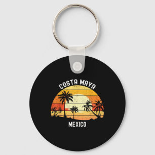 Porte-clés Costa Maya Mexique Vacances Souvenir Sunset Beach