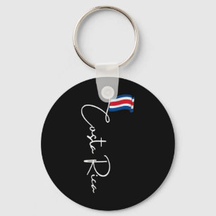 Porte-clés Costa Rica Drapeau vacances Tropical Pura Vida Cos