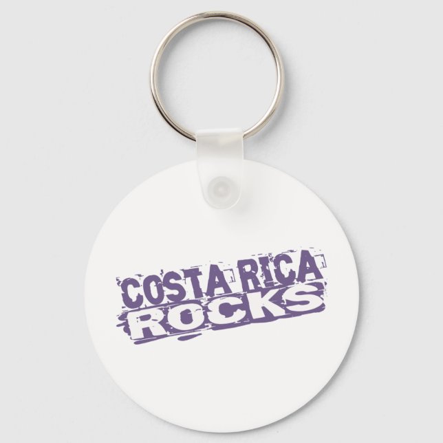 Porte-clés Costa Rica Rocks (Recto)