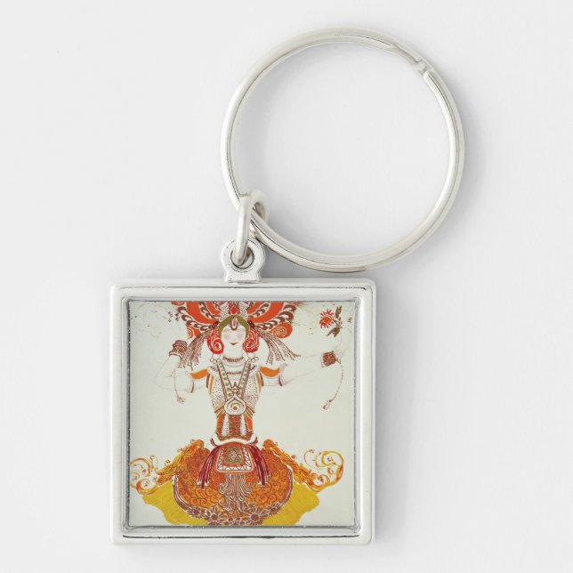 Porte-clés Costume de ballet pour "le Firebird", par (Devant)