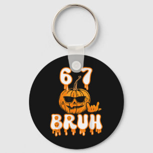 Porte-clés Costume de brainrot de 67 memes d'Halloween Enfant