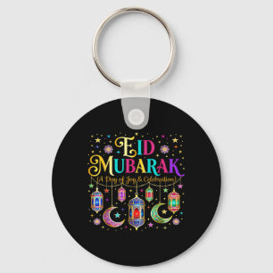 Porte-clés Costume de célébration musulmane Eid Mubarak pour