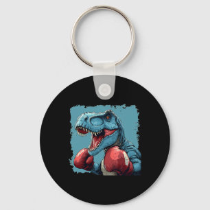 Porte-clés Costume de dinosaure boxeur pour amateurs de boxe