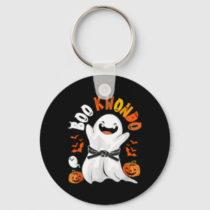 Porte-clés Costume de fantôme de Halloween Taekwondo Boo Arts