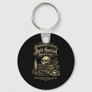 Porte-clés Costume de fête pour club de lecture de livres de