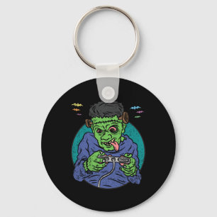 Porte-clés Costume de gamer monstre Halloween jeu vidéo