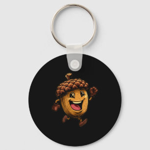 Porte-clés Costume de gland heureux