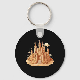 Porte-clés Costume de l'événement du château de sable pour ga