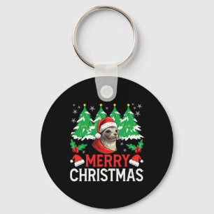 Porte-clés Costume de pyjama de Noël Ikal Seal pour les fêtes
