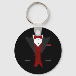 Porte-clés Costume de smoking d'Halloween - Mariage drôle