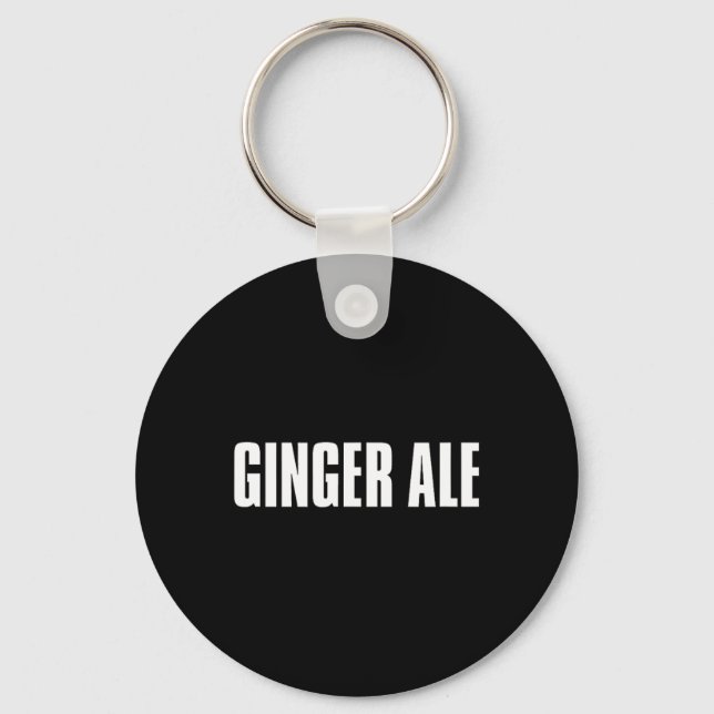 Porte-clés Costume de Thanksgiving au Ginger Ale Drinks Funny (Recto)