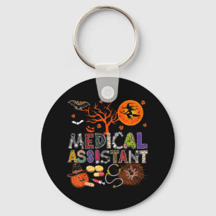 Porte-clés Costume de zombie de Halloween pour assistant médi