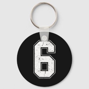 Porte-clés Costume dépareillé numéro 6 correspondant 67