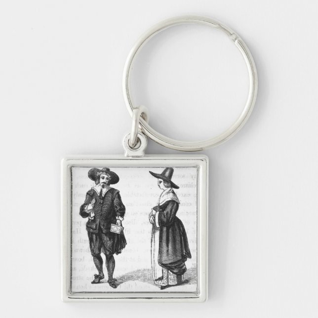 Porte-clés Costume des pèlerins (Devant)